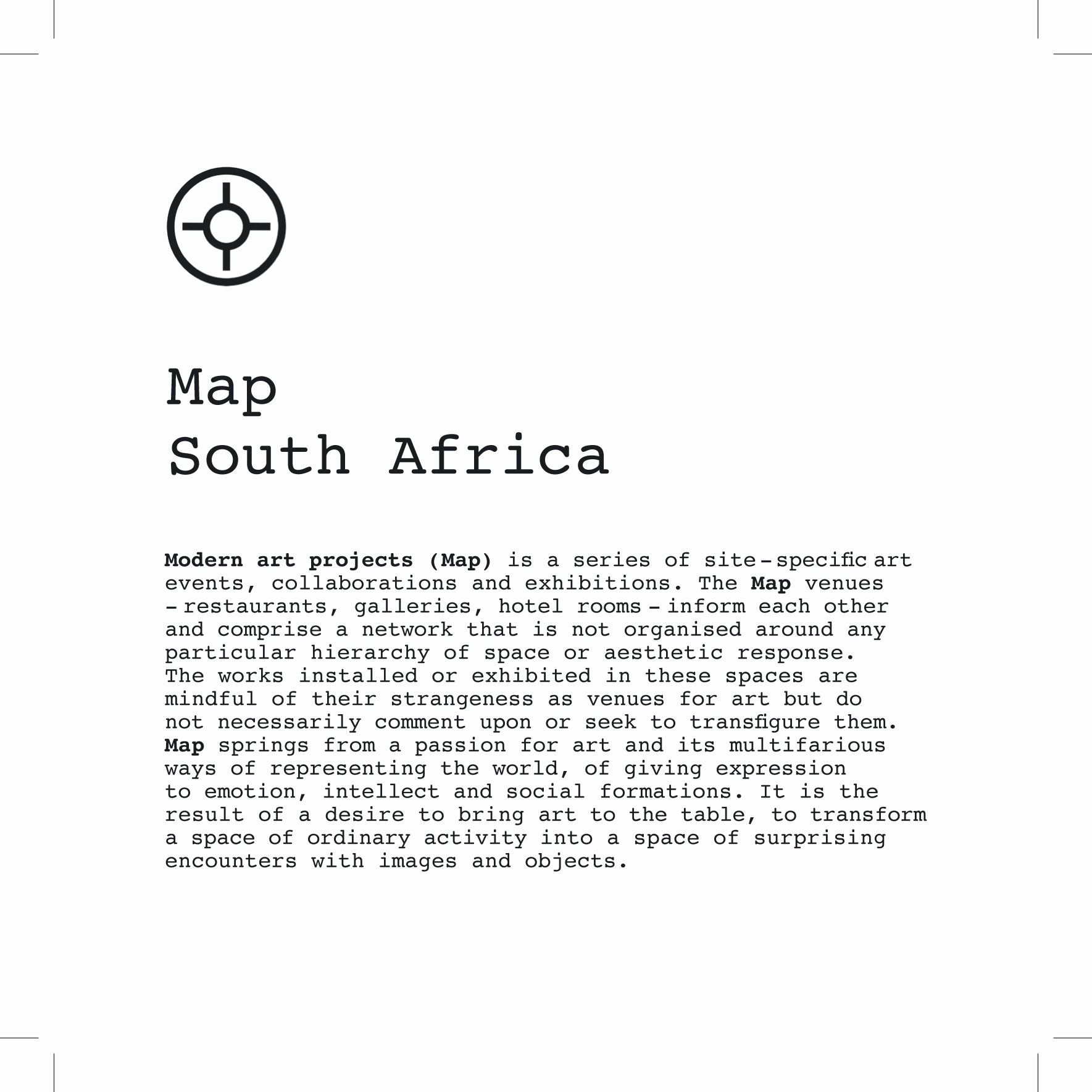 Enter MAP